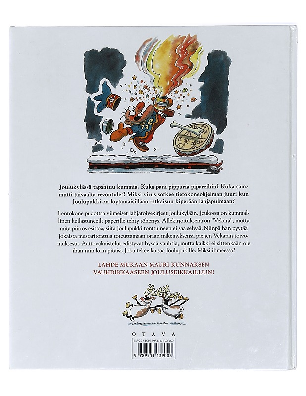 Joulupukki ja noitarumpu - Kunnas, Mauri - Lastenkirjat - 10105423338 - 1