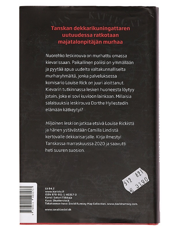 Hiljainen leski - Blædel, Sara - Jännitys ja dekkarit - 10105423339 - 1