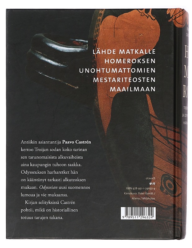 Homeros : Troijan sota ja Odysseuksen harharetket - Castrén, Paavo - Runot ja näytelmät - 10105423367 - 1