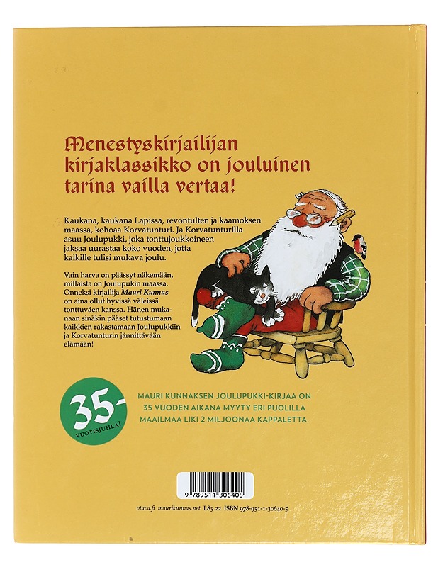 Joulupukki : kirja Joulupukin ja tonttujen puuhista Korvatunturilla - Kunnas, Mauri - Lastenkirjat - 10105423364 - 1
