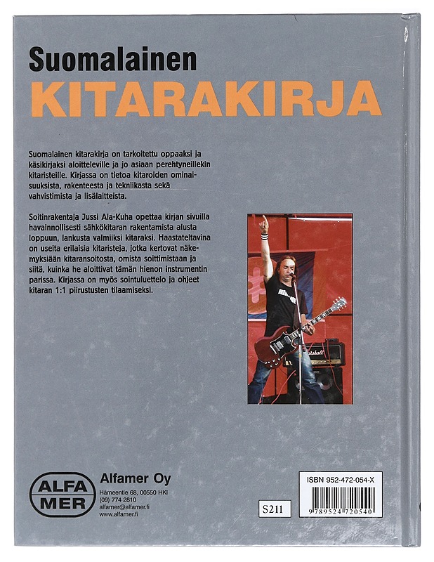 Suomalainen kitarakirja - Ala-Kuha, Jussi - Tietokirjat ja oppaat - 10105423366 - 1