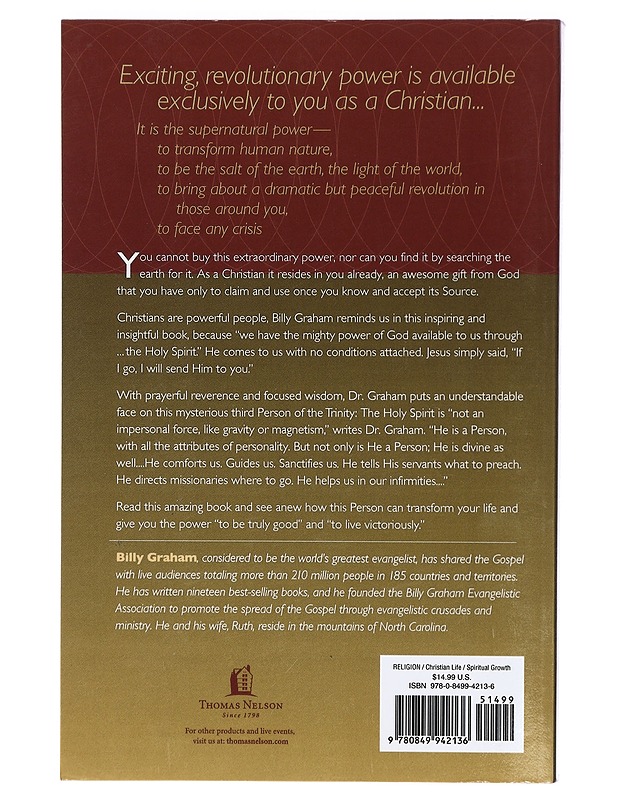 The Holy Spirit. Activating God's Power in Your Life - Harrastekirjat - 10105423427 - 1