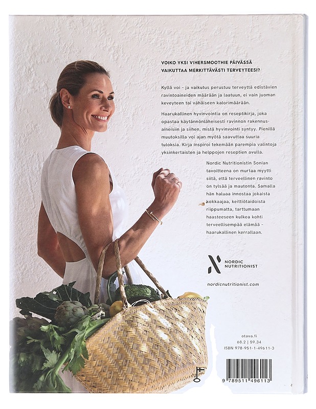 Haarukallinen hyvinvointia : terveellisiä reseptejä elinvoimaiseen elämään - Wahlroos, Sonia - Ruokakirjat - 10105423401 - 1