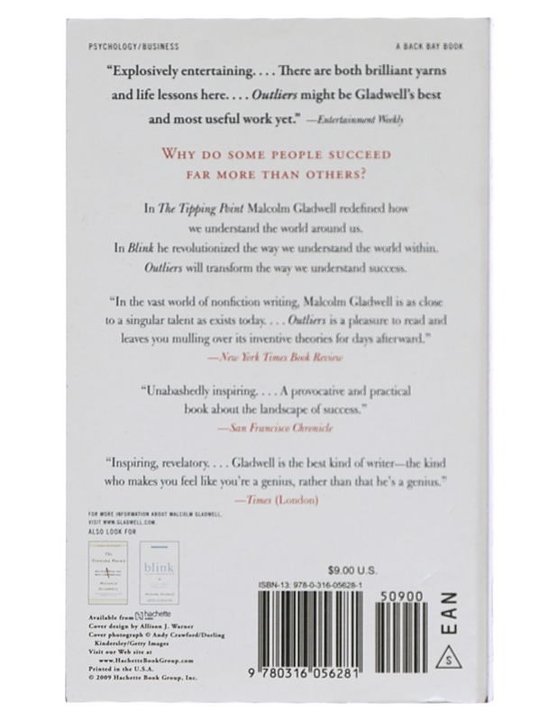 Outliers : the story of success - Malcolm Gladwell - Tietokirjat ja oppaat - 10105423404 - 1