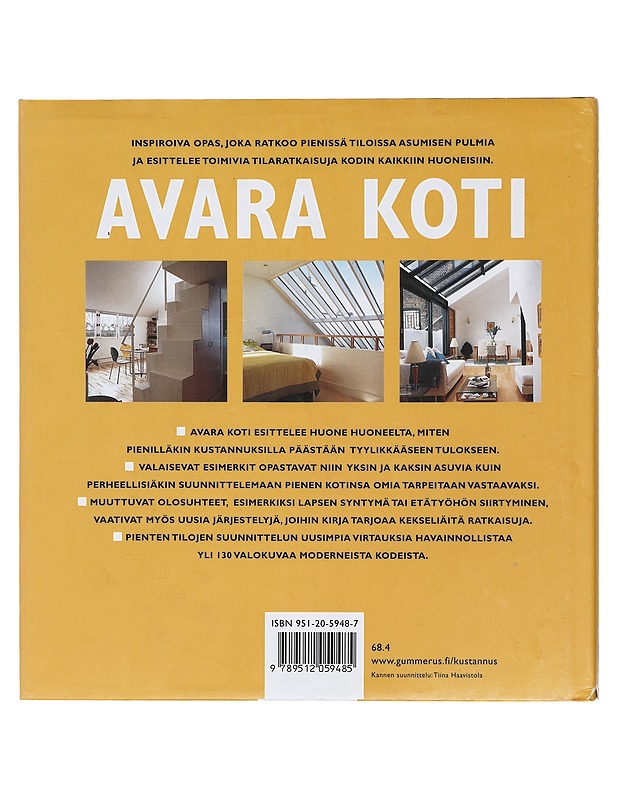 Avara koti - Graining, Jane - Tietokirjat ja oppaat - 10105423420 - 1