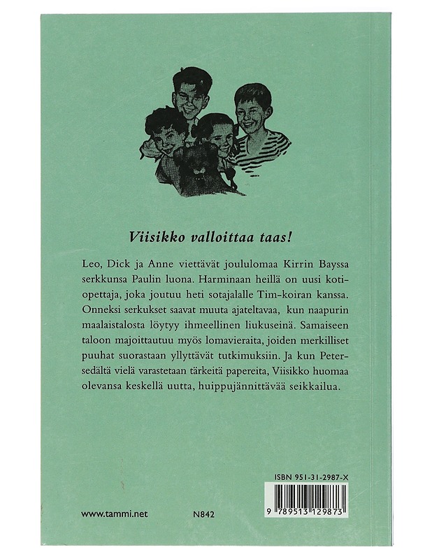 Viisikon uudet seikkailut - Blyton, Enid - Joulukirjat - 10105423429 - 1