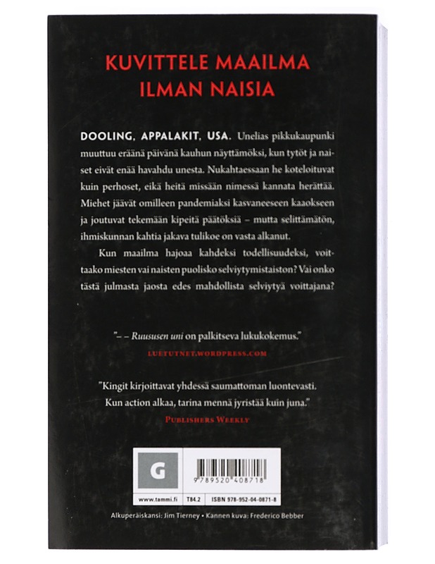 Ruususen uni - King, Stephen - Romaanit ja novellit - 10105423455 - 1