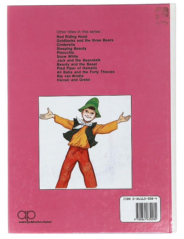 Pinocchio - Kay Brown - Lastenkirjat - 10105423466 - 1