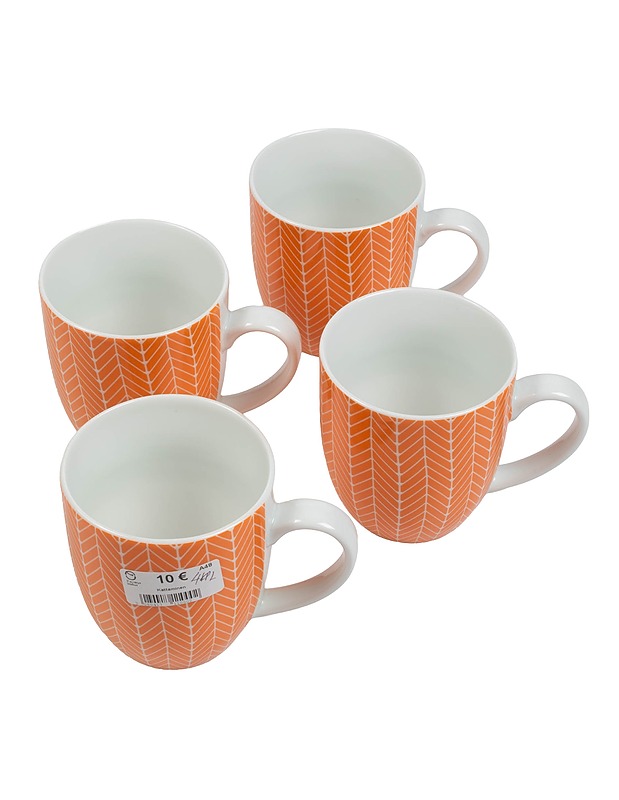 HOUSE muki, 4 kpl - Mukit ja kahvikupit - 10105423471 - 0