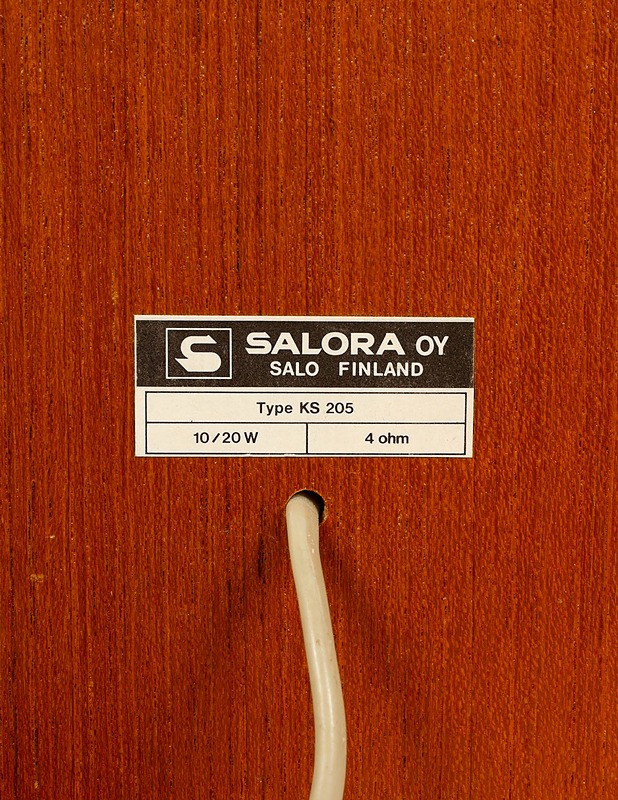 SALORA OY KS 205 kaiuttimet - Viihde-elektroniikka - 10105423475 - 2