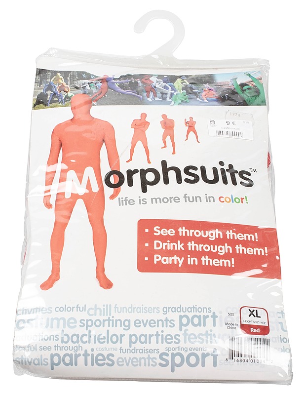 MORPHSUITS naamiaisasu, XL - Muut urheiluvälineet ja vapaa-aika - 10105423508 - 0