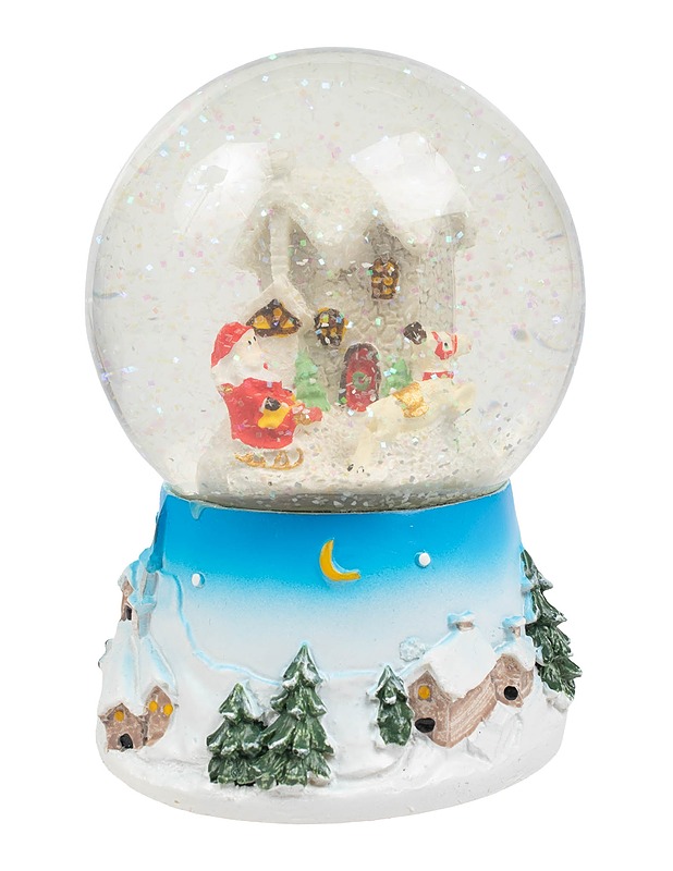 LIVARNO HOME Lumisadepallo/soittorasia - Joulutuotteet - 10105423526 - 2