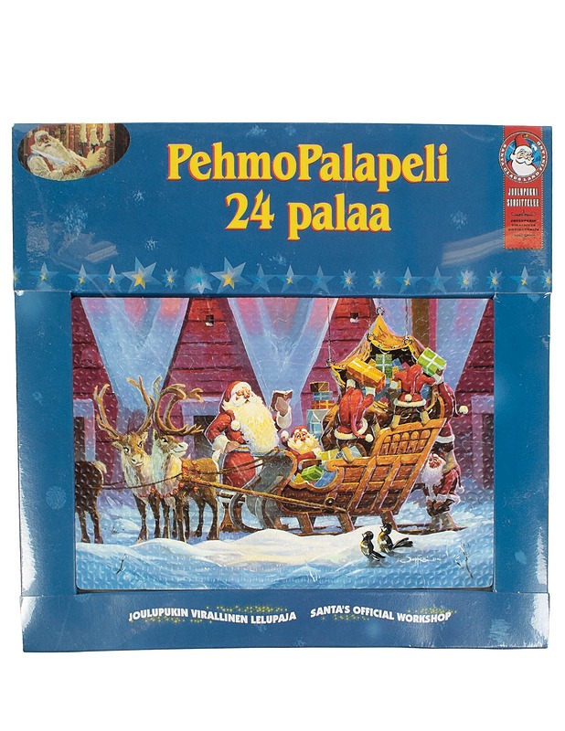 SUOMEN PELIMIEHET Pehmopalapeli, 24 palaa - Joulutuotteet - 10105423531 - 0