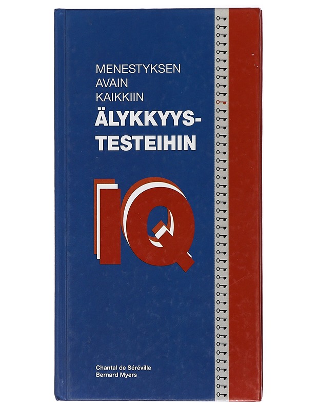 Menestyksen avain kaikkiin älykkyystesteihin - Séréville, Chantal de - Tietokirjat ja oppaat - 10105423559 - 0