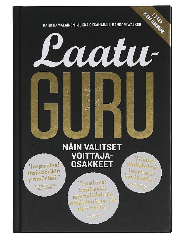 Laatuguru : näin valitset voittajaosakkeet - Hämäläinen, Karo - Tietokirjat ja oppaat - 10105423565 - 0
