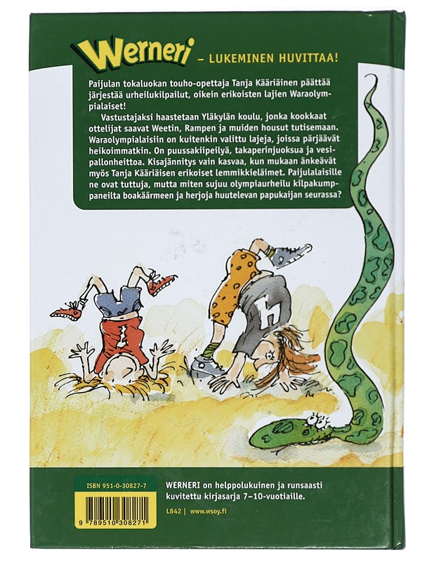 Weeti ja Waraolympialaiset - Sandström, Tuula - Lastenkirjat - 10105423567 - 1