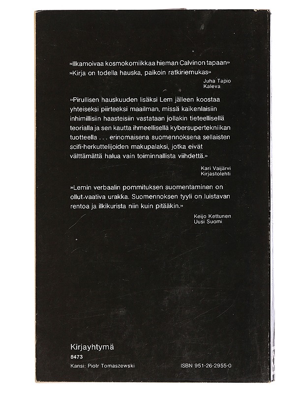 Kyberias - Lem, Stanislaw - Romaanit ja novellit - 10105423610 - 1