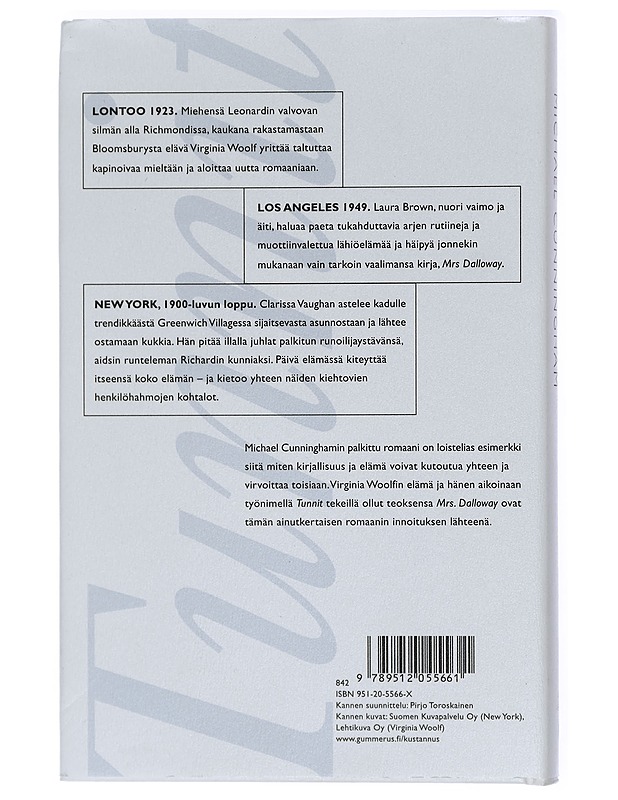 Tunnit - Cunningham, Michael - Tietokirjat ja oppaat - 10105423616 - 1