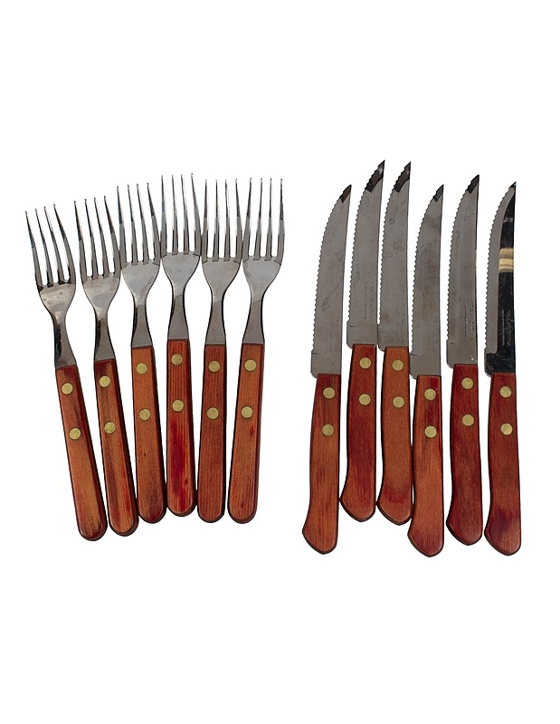 TRAMONTINA pihviaterimet 6:lle - Aterimet - 10105423624 - 0