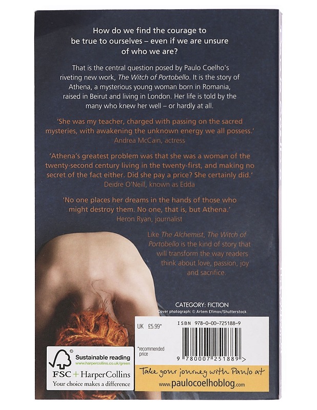 The witch of Portobello - Coelho, Paulo - Romaanit ja novellit - 10105423631 - 1