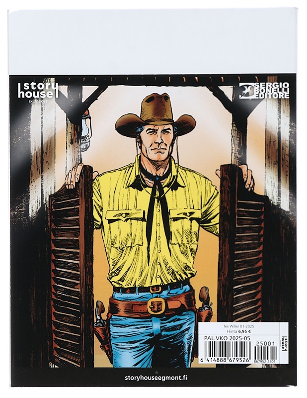 Tex Willer No. 1/2025 - Pasquale Ruju - Sarjakuvat - 10105423637 - 1