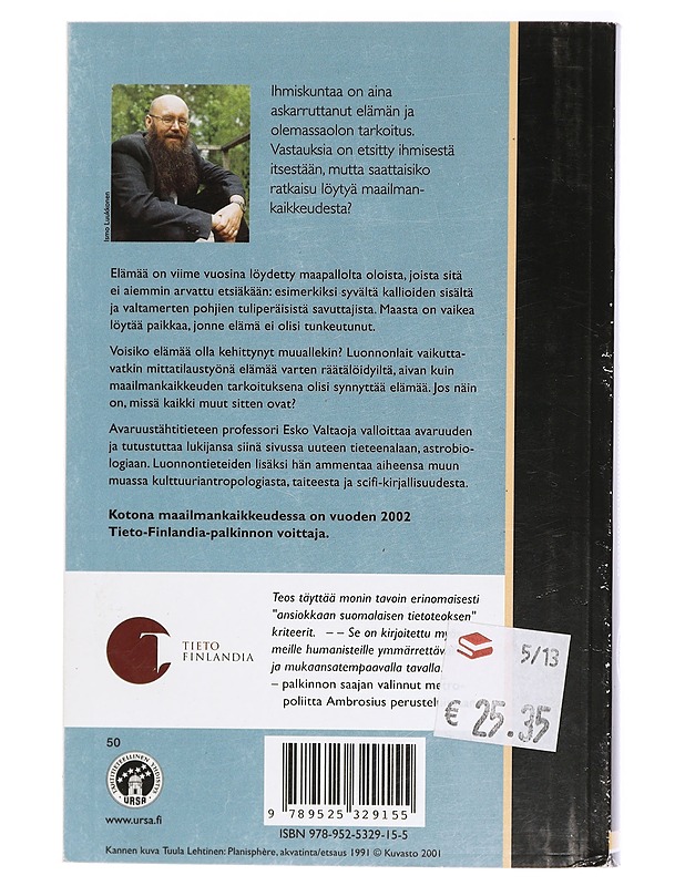 Kotona maailmankaikkeudessa - Valtaoja, Esko - Tietokirjat ja oppaat - 10105423634 - 1