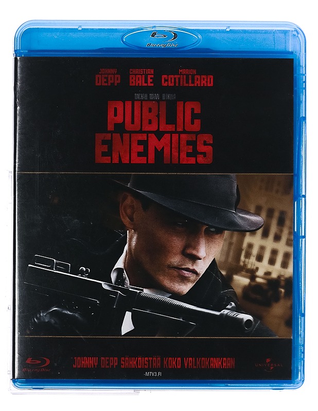 Public Enemies - Blu-Ray - Blu-ray-levyt - 10105423636 - 0