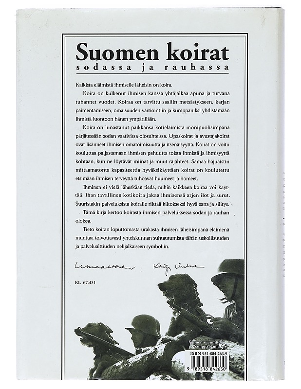 Suomen Koirat sodassa ja rauhassa - Historiakirjat - 10105423657 - 1