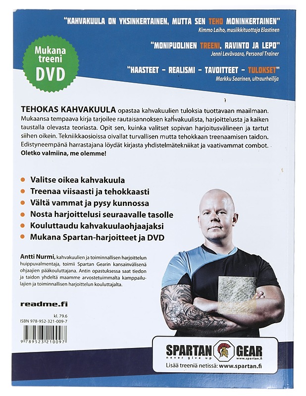 Tehokas kahvakuula - Nurmi, Antti - Elämäkerrat ja muistelmat - 10105423687 - 1