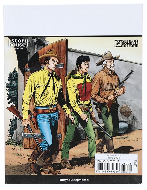 Tex Willer No. 3/2025 - Pasquale Ruju - Sarjakuvat - 10105423692 - 1