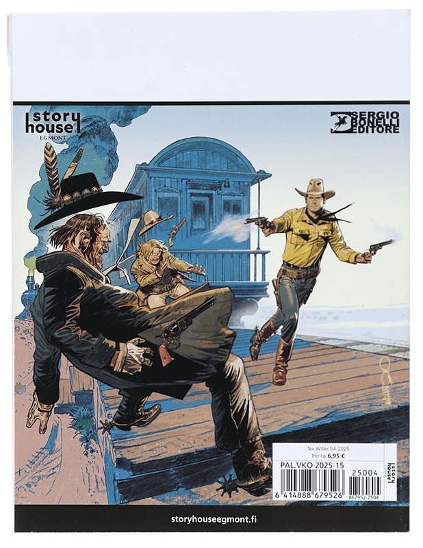 Tex Willer No. 4 /2025 - Pasquale Ruju - Sarjakuvat - 10105423702 - 1