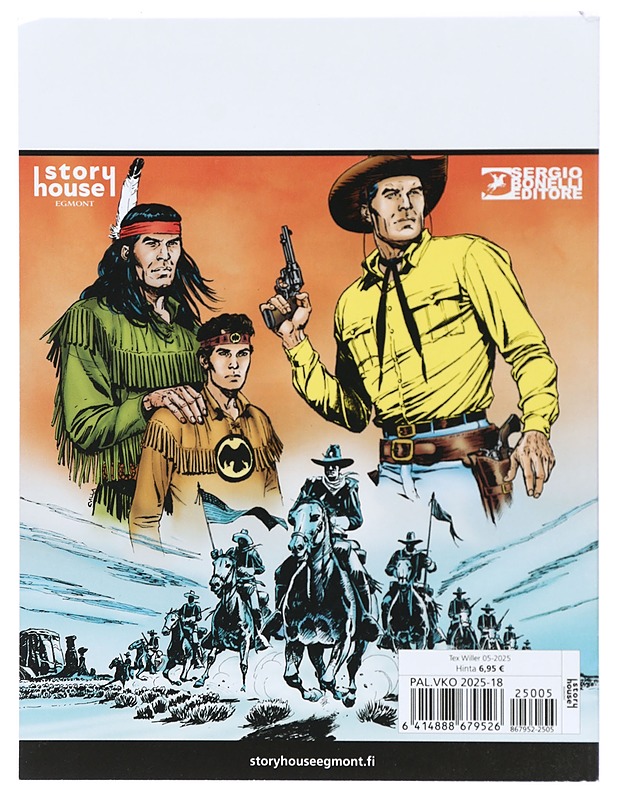 Tex Willer No. 5 /2025 - Pasquale Ruju - Sarjakuvat - 10105423709 - 1