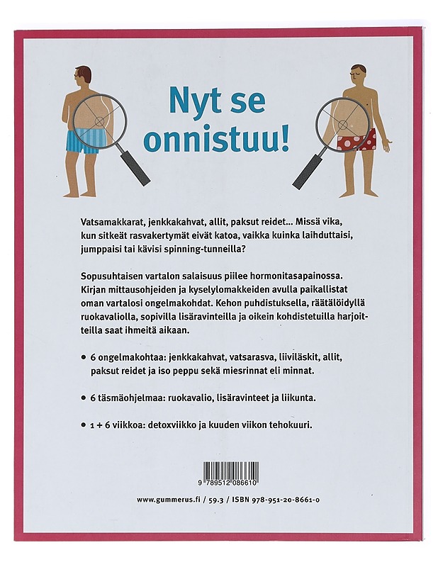 Nyt se onnistuu! : vihdoinkin eroon itsepintaisista rasvakertymistä - Tomlinson, Max - Tietokirjat ja oppaat - 10105423714 - 1