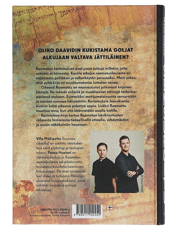 Sensuroitu : Raamatun muutosten vaiettu historia - Mäkipelto, Ville - Historiakirjat - 10105423719 - 1