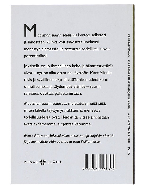 Maailman suurin salaisuus : kuinka hyvinvointi muutetaan todelliseksi täyttymykseksi - Allen, Marc - Tietokirjat ja oppaat - 10105423721 - 1