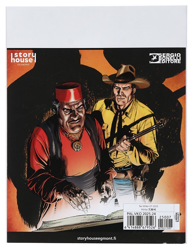 Tex Willer No. 7 /2025 - Pasquale Ruju - Sarjakuvat - 10105423726 - 1