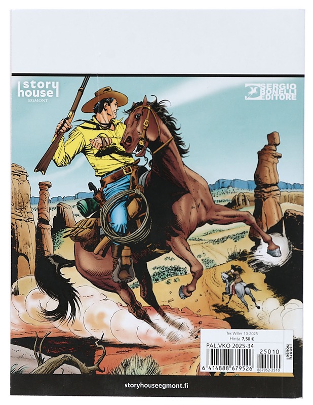 Tex Willer No. 10/2025 - Pasquale Ruju - Sarjakuvat - 10105423729 - 1