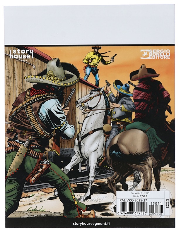 Tex Willer No. 11/2025 - Pasquale Ruju - Sarjakuvat - 10105423737 - 1
