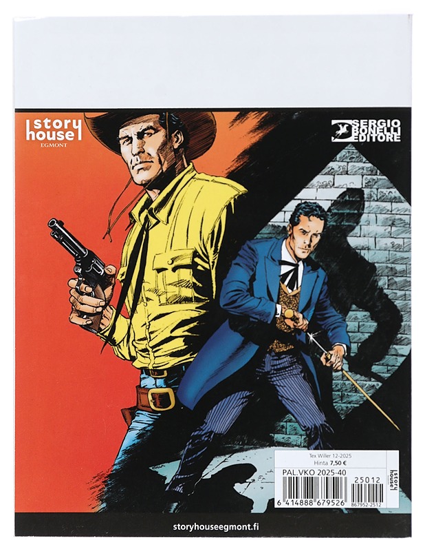 Tex Willer No. 12/2025 - Mauro Boselli - Sarjakuvat - 10105423747 - 1