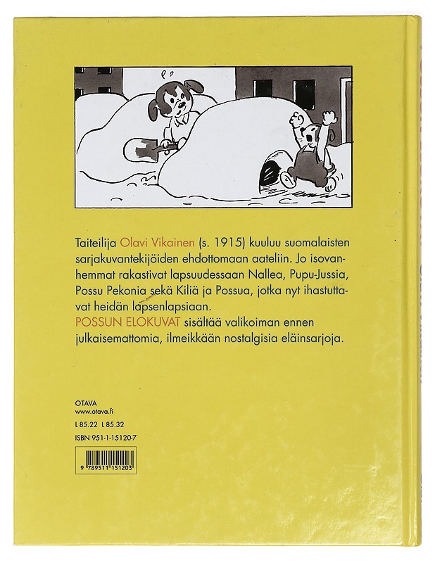 Possun elokuvat - Vikainen, Olavi - Sarjakuvat - 10105423749 - 1