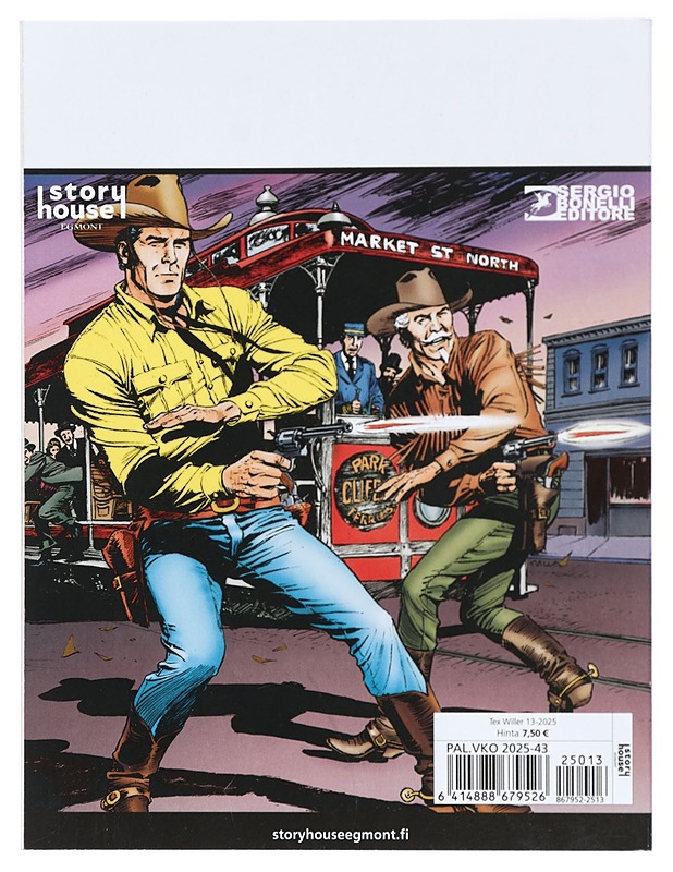 Tex Willer No. 13/2025 - Mauro Boselli - Sarjakuvat - 10105423753 - 1