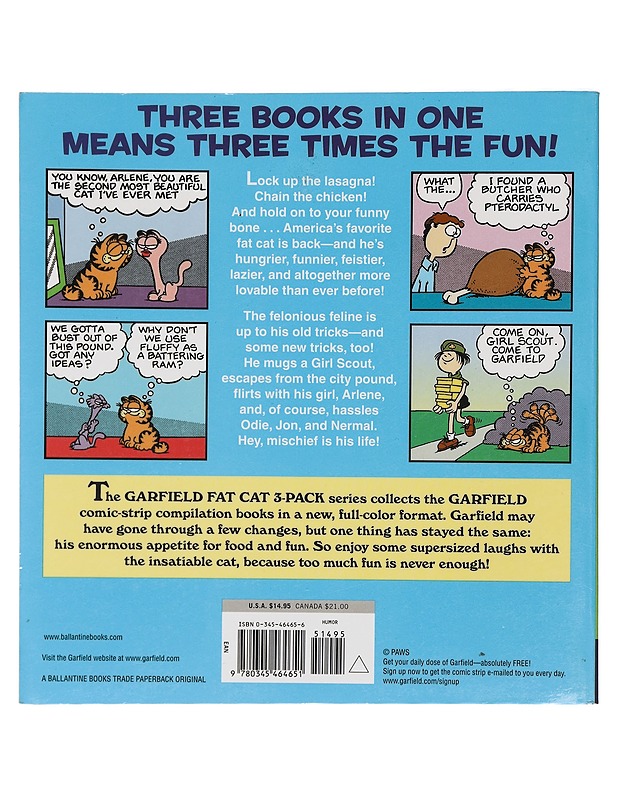 Garfield Fat Cat 3-pack : vol 2 - Davis, Jim - Sarjakuvat - 10105423768 - 1