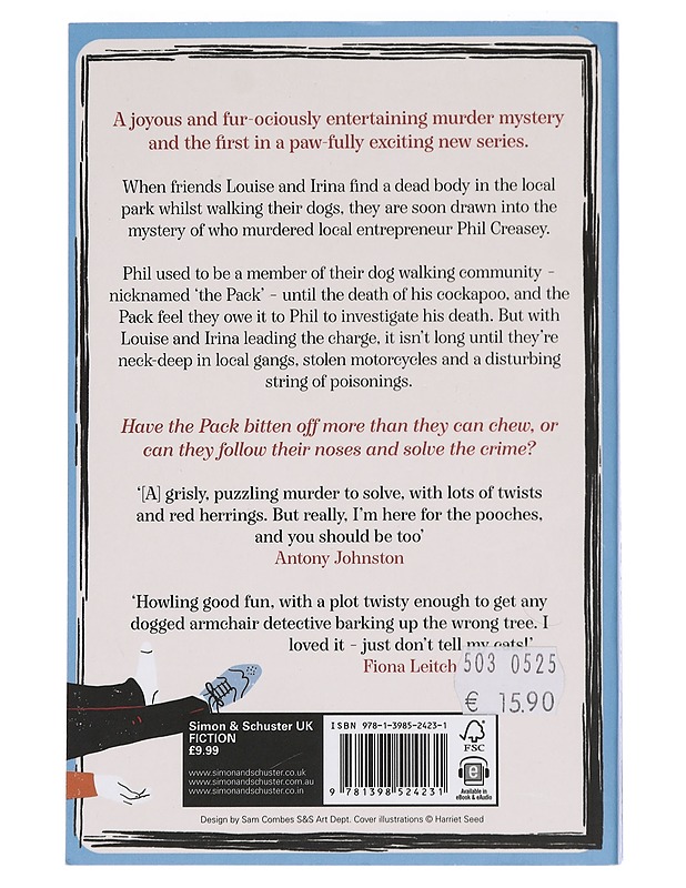 The dog park detectives - Blake Mara - Jännitys ja dekkarit - 10105423773 - 1