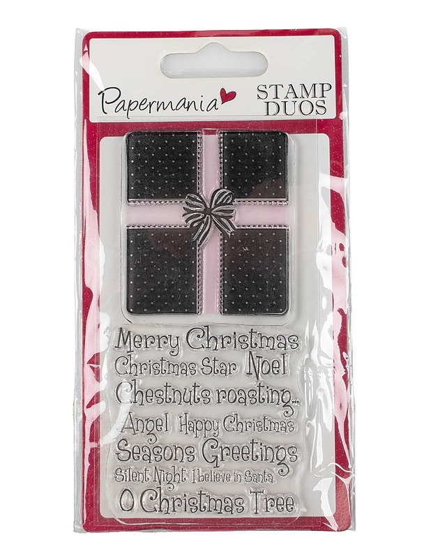 PAPERMANIA leimasin, 2 kpl - Joulutuotteet - 10105423792 - 0