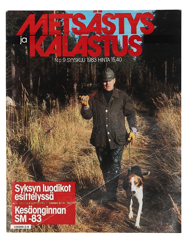 Metsästys ja Kalastus: No 9 Syyskuu 1983 - Lehdet - 10105423800 - 0