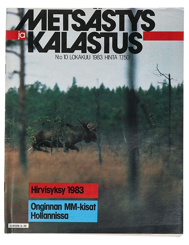 Metsästys ja Kalastus: No 10 Lokakuu 1983 - Lehdet - 10105423809 - 0
