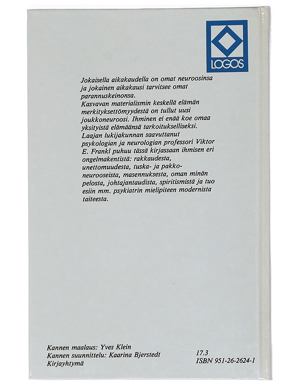 Itsensä löytäminen - Frankl, Viktor E. - Tietokirjat ja oppaat - 10105423808 - 1