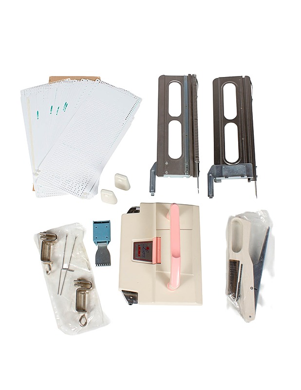 JUKI neulekoneen kelkka + tarvikkeita - Käsityö - 10105423820 - 0