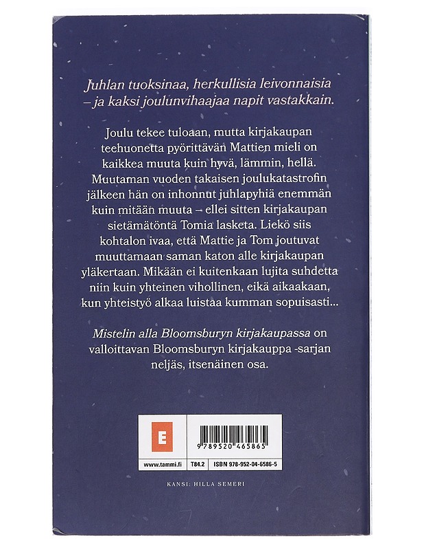 Mistelin alla Bloomsburyn kirjakaupassa - Darling, Annie - Joulukirjat - 10105423818 - 1