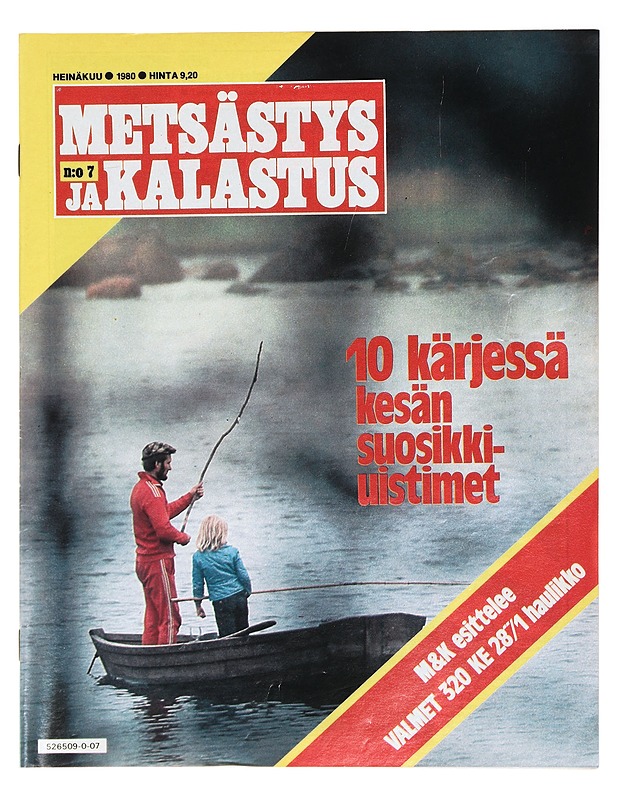 Metsästys ja Kalastus: No 7 Heinäkuu 1980 - Lehdet - 10105423825 - 0